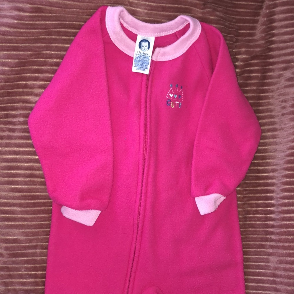 24Month Old Pink Gerber Onesie